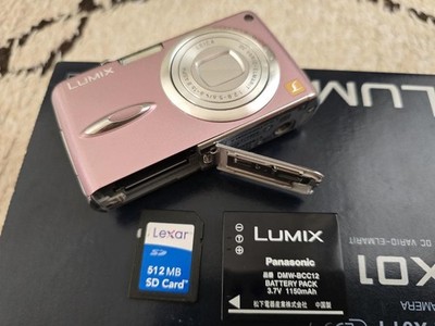 Panasonic LUMIX DMC-FX01 Pink Compact Digital Camera with