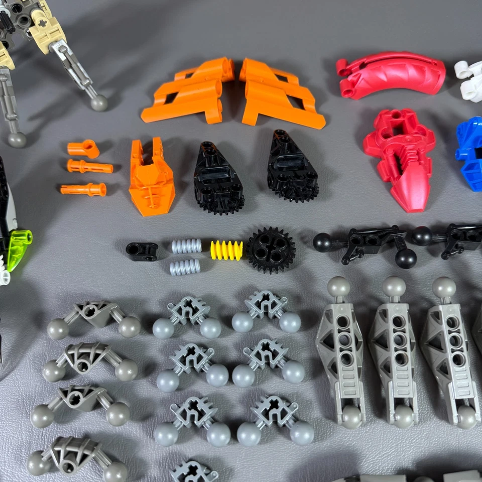 Lego Technic Parts Lot Slizer 8506 8521 & Bionicle Masks & PARTS & PIECES SALE - Image 3 of 4