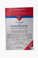 Formulario dei Contratti Sandro Merz CEDAM Seconda Edizione con CD-ROM