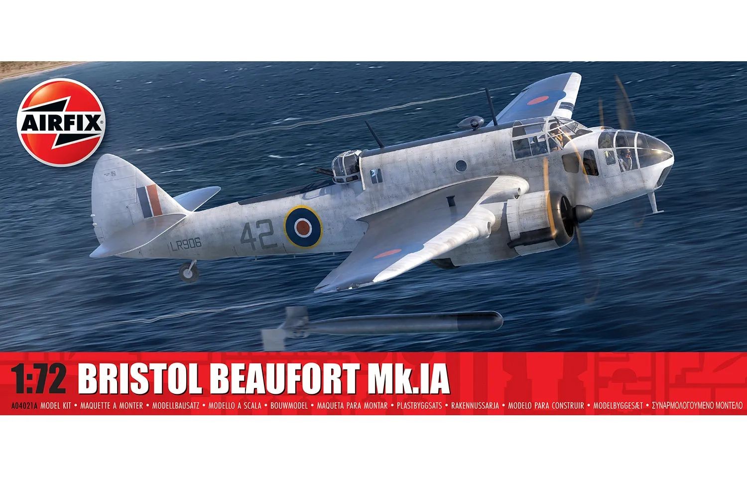 Airfix A04021A 1:72 British Torpedo Bomber Bristol Beaufort Mk.IA