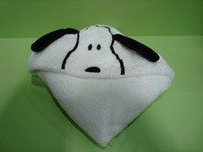 Lambs Ivy Snoopy Baby Infant Cotton Hooded Bath Towel
