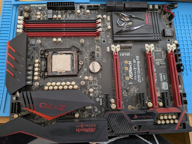 Asrock Fatality Z170 Gaming K6 + i5 6600K 3.5GHz and Arctic Freezer i11 cooler
