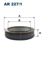 Luftfilter Filtron AR 227/1 Filtereinsatz