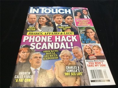 In Touch Magazine May 16, 2022 Phone Hack Scandal! Kourtney & Travis