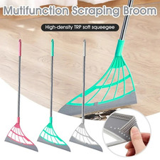 Silicone Scraper Broom Magic Wiper High Place Glass Wiper Floor Mop Household...