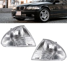 Satz Frontblinker Wei� Blinker Facelift Design passt f�r BMW E46 98-01 5-T�rer