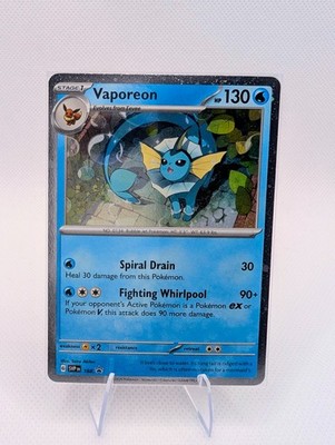 Pokemon - Vaporeon - 168 SVP Scarlet & Violet Black Star Promo - Cosmos Holo