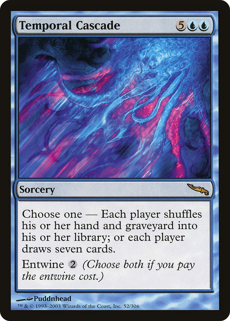 Temporal Cascade [Mirrodin] Magic MTG
