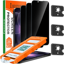 Auto-Dust Removal 3 Pack Privacy Screen Protector for Iphone 17E / Iphone 16E