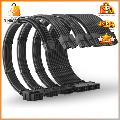 PCIE 5.0 Kabelverlängerung 30CM 12VHPWR PSU für GPU 4090/5070/5080