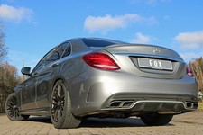 Fox Sportauspuff Duplex Sportendschalld&auml;mpfer f&uuml;r Mercedes C-Klasse W205 AMG C63