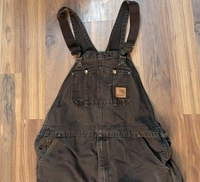 Carhartt Overalls Ro6 Dkb Brown Blue Collar Core