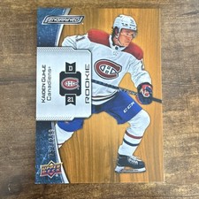 Upper Deck Engrained 2022 Rookie Oak Kaiden Guhle #189 Canadiens /299