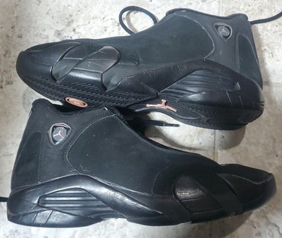 RARE VINTAGE 2005 Nike Air Jordan 14 Retro Black Real Pink Women's Size US6.5