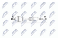 Nty NPW-CT-019 Antriebswelle Vorne FüR CitroËN Peugeot