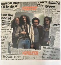 HOOKFOOT, HEADLINES, DJM RECORDS 1975 DOUBLE ALBUM, DJLMD 8013, with CALEB QUAYE