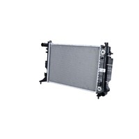 KüHler MotorküHlung KüHlrippen GelöTet 500 - 345 Mm Alu Nrf FüR U.A. Saab 9-3