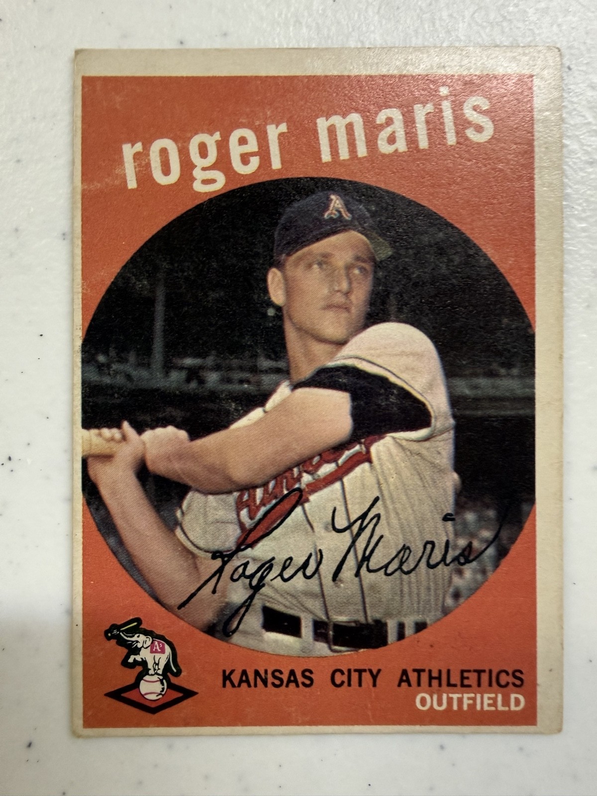 1959 Topps - Roger Maris #202 