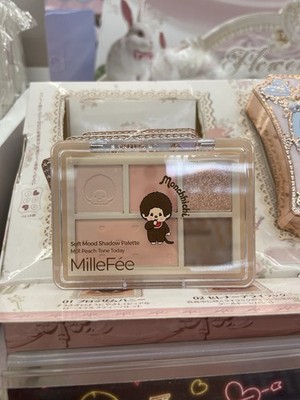 Monchhichi X Millefee Eye Shadow Palette / Soft Mood M01