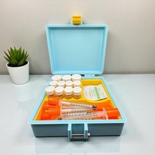 Peptide Storage Vial Storage Case, Vials Organizer for 3ml and 5ml vials like