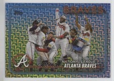 2024 Topps Series 1 Holiday Atlanta Braves #154 0st9