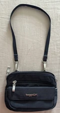 Baggallini Crossbody Bag Navy Blue  Modern Everywhere Mini RFID Crossbody