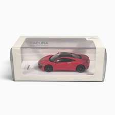 2017 Acura NSX Red Detailed Diecast 1:43 Scale Model With Display Case By TSM