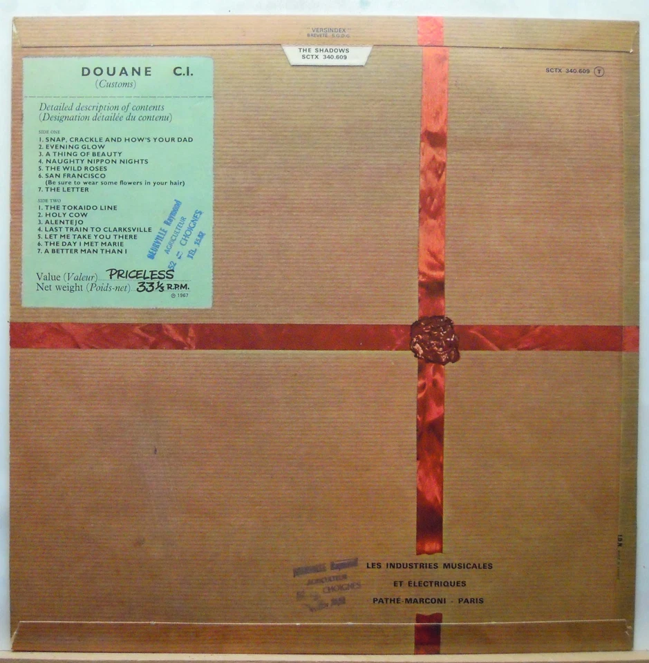 LP 33 T The Shadows – From Hank, Bruce, Brian & John - Photo 4/4