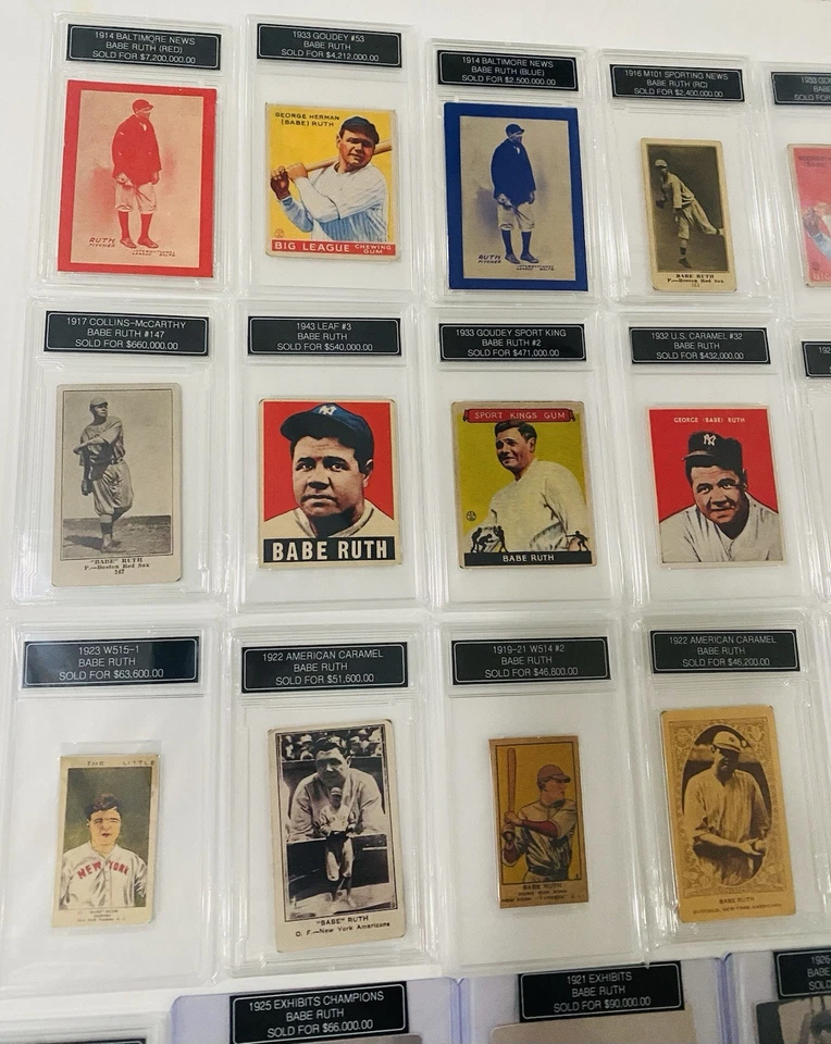 Colección de 27 cartas Ultimate Babe Ruth. Foto 4 de 4