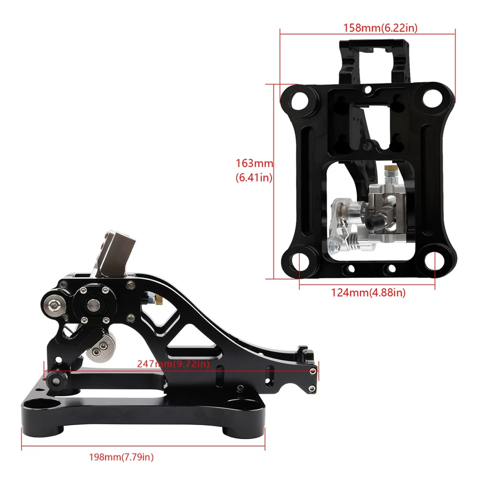 Black gearshift transmission for 03-07 Accord CM CL7/9 04-08 Acura TSX CL TL UA Foto 2 de 4