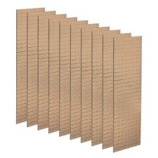 10 Sheet 4800 Pcs 5x5mm Self Adhesive Mirror Mosaic Tiles Sticker, Brown