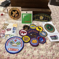 Boy Scouts of America Cub B.S. A.  Patches Badges Stickers