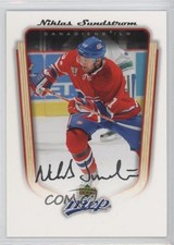 2005-06 Upper Deck MVP Niklas Sundstrom #211 0a4
