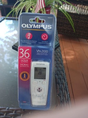 OLYMPUS VN-2100PC Digital Voice Recorder with Voice Activation Mode WORKS