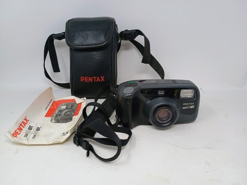 Pentax Zoom 90 WR Vintage Film Camera 35mm Point & Shoot TESTED with OEM Case