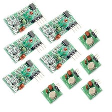 5 PCS 433M Transmitter Receiver Kit High Frequency Module Burglar Alarm