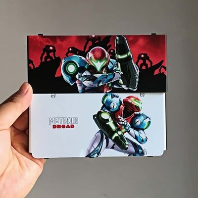 Metroid Dread Samus Aran Shell Cover Plates Faceplate Nintendo series console