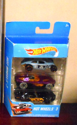 Mattel Hot Wheels 2016 Hot Wheels 3 (3-Pack) NEW NOS