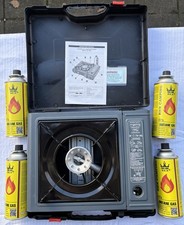 Mobiler Camping Kocher mit Kofferr  REX, Modell CC-1987