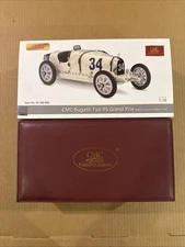 BUGATTI T35 #34 NATIONAL COLOUR PROJECT USA LTD ED 1/18 MODEL BY CMC 100B006