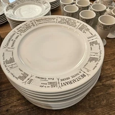 Pillivuyt Brasserie replacement serving platter, porcelain from France