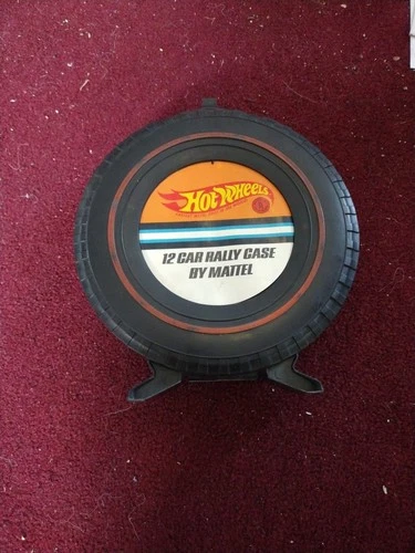 Vtg Hot Wheels Redline 1967 1968 12 Car Rally Case Mattel Toys Carrying Wheel