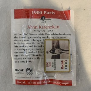 Kodak Olympic Pin Paris 1900