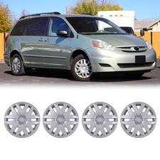 Hubcaps for Toyota Sienna 16 Inch, Hubcaps Set of 4 Wheel Rim Cover Replacement