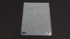 Sizzix Embossing Folder Swirling & Dots