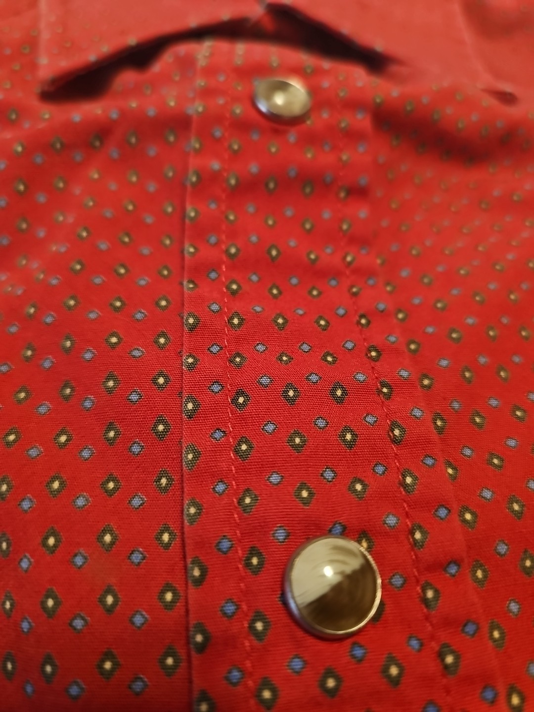 Rodao Background Vintage Starr Shirt Mens XL Red Western Wear Rodeo Cowboy Chore Country ...