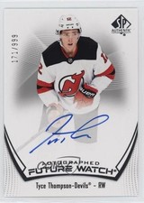 2021-22 SP Authentic Auto Future Watch 171/999 Tyce Thompson #118 Auto 1q2