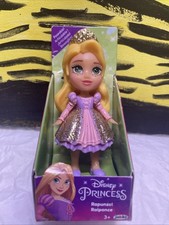 Disney Princess Poseable Mini Doll 3.5" Figure RAPUNZEL Tangled New