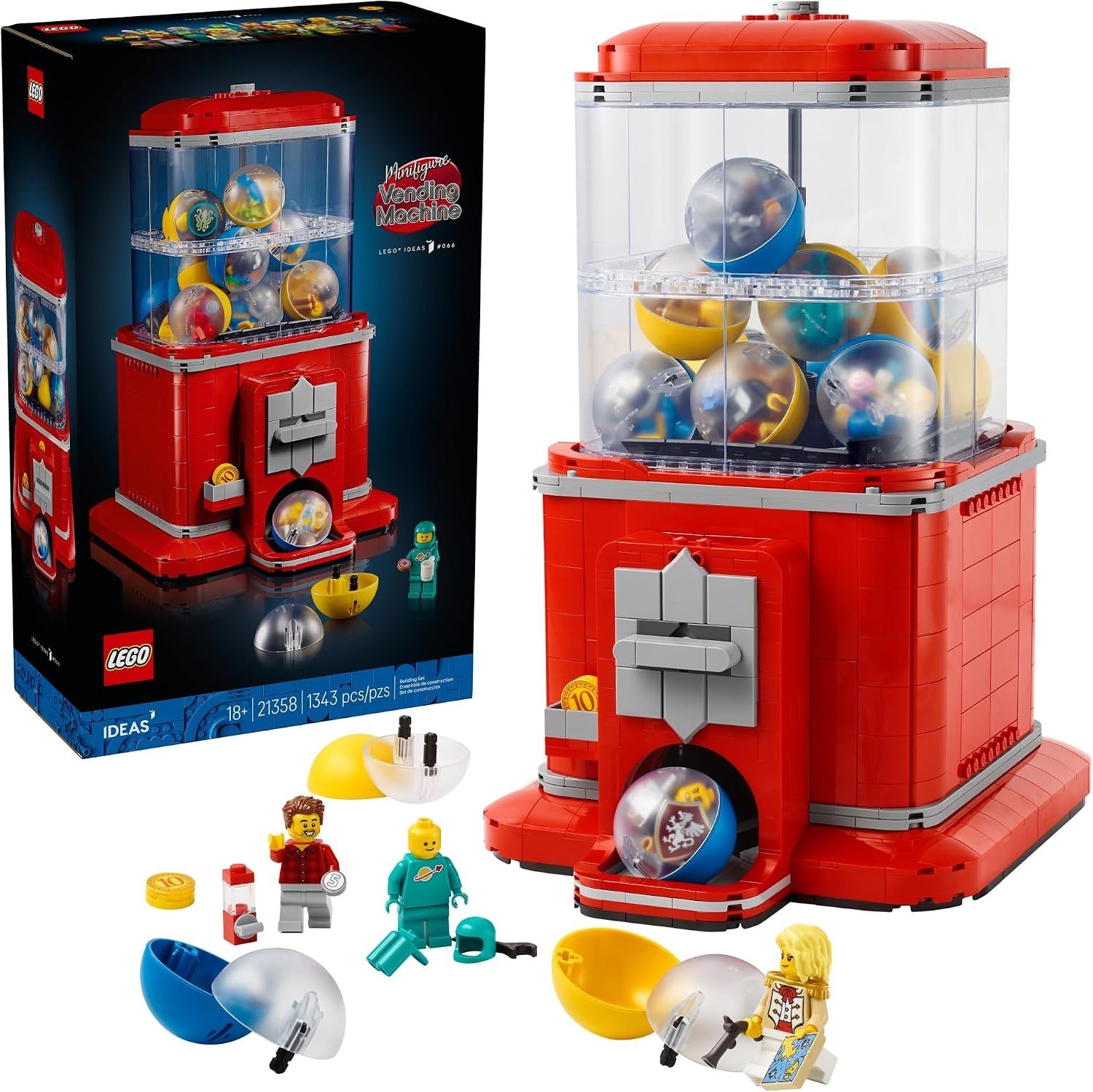 Lego 21358 - Minifigure Vending Machine - 1343 Pieces - Complete