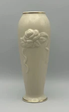 VTG Lenox Bud Vase (Rosebud Collection) Ivory Porcelain With 24K Gold Trim